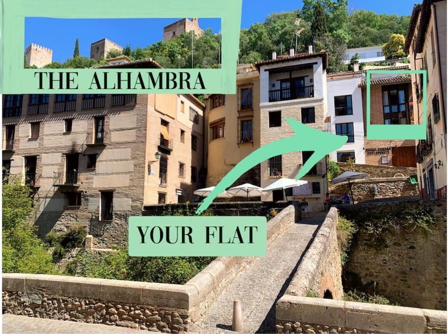 Апартаменти Cosy Flat/Nearly Touching Alhambra/Great Views Гранада Екстер'єр фото